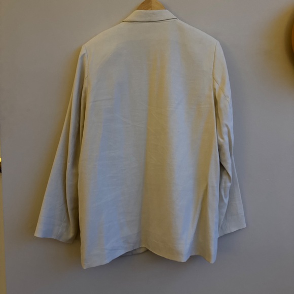 H&M Cream Oversized Blazer - Picture 9 of 9